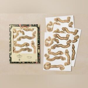 John Derian x Target 42ct Peel and Stick Christmas Gift Tags 2025